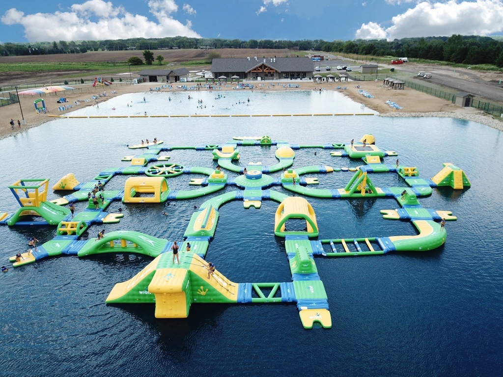 FLOATING PLAY STRUCTURES AND INTERACTIVE WATERFEATURES ARE BEING ADDED TO 16 JELLYSTONE PARK LOCATIONS ACROSS THE U.S.